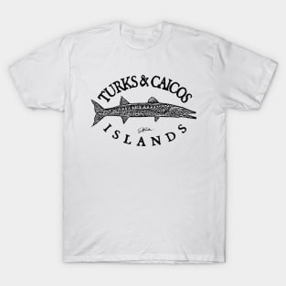 Turks & Caicos Islands Great Barracuda T-Shirt